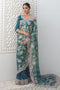 TEAL TULIP SAREE