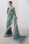 TEAL TULIP SAREE